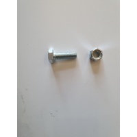 1/2" COUPLING BOLTS 1.5"LONG GRADE 8 SET OF 4