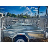 GALVANIZED TRAILER CAGE
