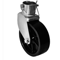BLACK JACK MAXI TRAILER JACK JOCKEY WHEEL