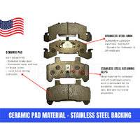 BRAKE PADS KODIAK STAINLESS STEEL