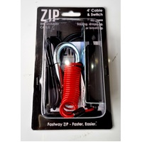 ZIP 4" BREAK AWAY SWITCH + CABLE