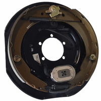 DEXTER  STYLE 12" ELECTRIC BACKING PLATE RIGHT-HAND/DRIVER SIDE COMPLETE