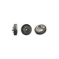 9" BRAKE DRUMS PAIR COMODOORE STUD PATTERN