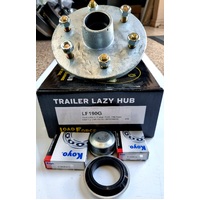 LoadForce Hub 7.5INCH Lazy Hub Assembly 6 Stud Galvanised