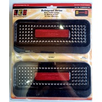 LED Bulletproof Series Combination Taillight Set with 10m Cable