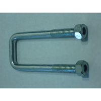 With 40mm Square U Bolts Slipper spring fitting fitting Kit Galvanised