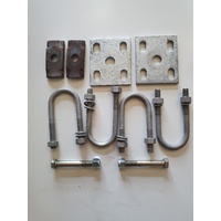 Slipper spring fitting fitting Kit Galvanised