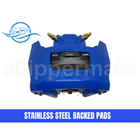 SALTWATER SERIES CALIPER WITH STAINLESS STEEL PADS & PISTON