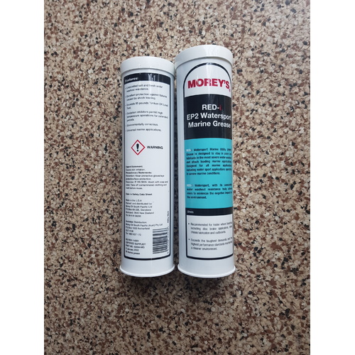 RED i Waterproof Grease marine, suitable for all Wheel bearing types ideal in severe conditions