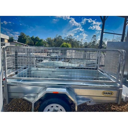 GALVANIZED TRAILER CAGE