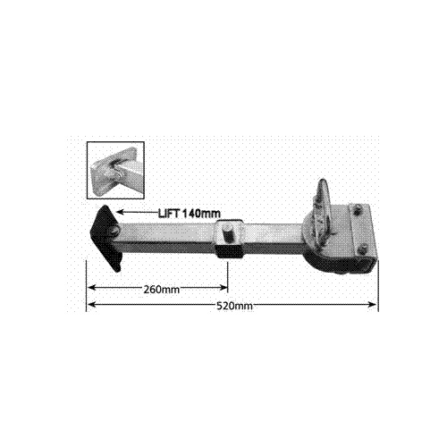 ADJUSTABLE QUICK RELEASE LEG 520MM