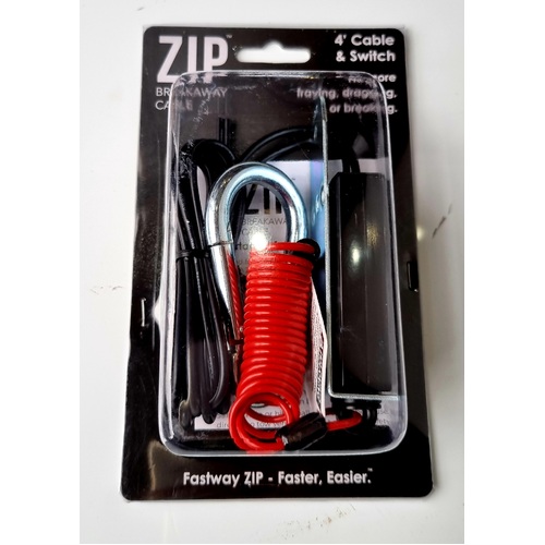 ZIP 4" BREAK AWAY SWITCH + CABLE