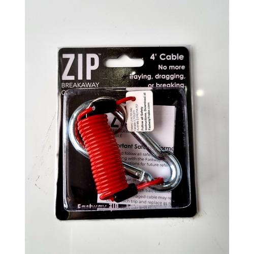 ZIP 4" BREAK AWAY CABLE