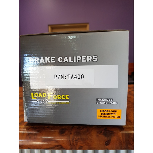 TA400 HYDRAULIC CALIPER  COMPLETE AL-KO STYLE WITH S/STEEL PISTONS EACH