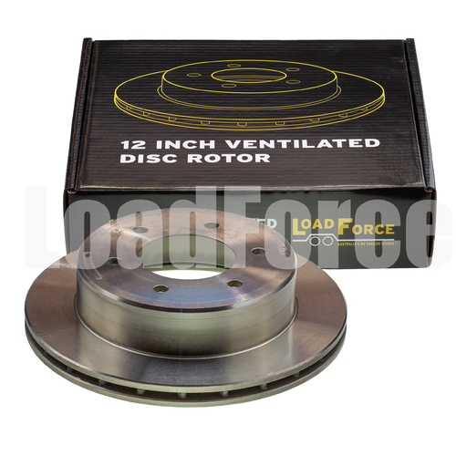 BRAKE DISC 12" STAINLESS STEEL 6 STUD KODIAK SLIP OVER USA VENTILATED