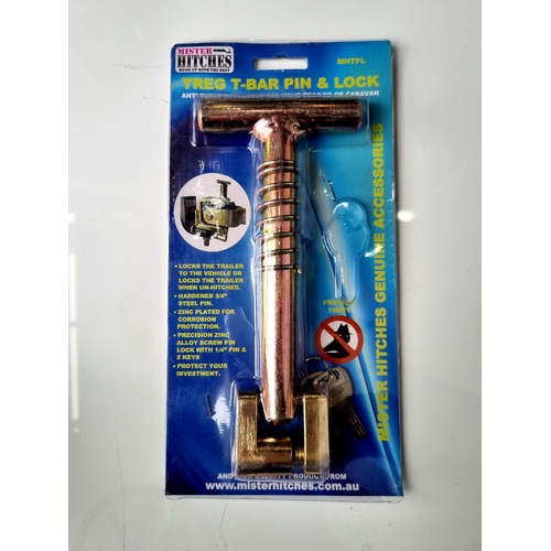 TREG T-BAR PIN AND LOCK