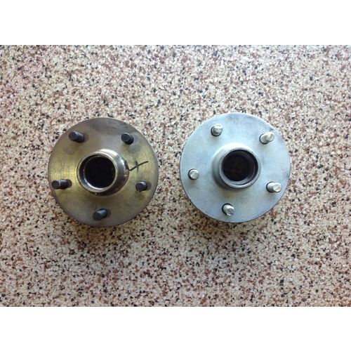TRAILER HUBS LAZY 6" PAIR SUIT HOLDEN/FORD ETC