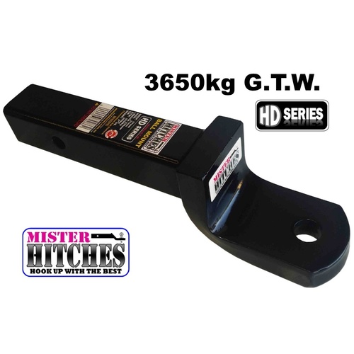 Tow bar fitting 2" drop 3.5T 50mm square Mister Hitches