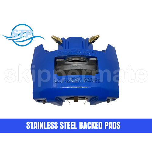 SALTWATER SERIES CALIPER WITH STAINLESS STEEL PADS & PISTON